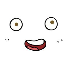 cartoon face N6