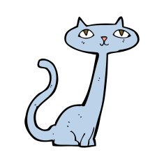 Cartoon Cat N221
