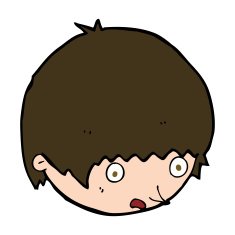 cartoon shocked face N20