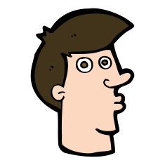 cartoon confused man N65