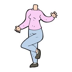cartoon body (mix and match cartoons or add own photos) N87