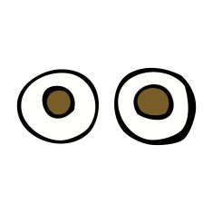 Cartoon Eyes N133