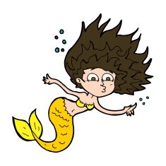 Cartoon Mermaid N71