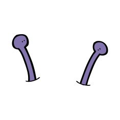 cartoon alien antennae N21