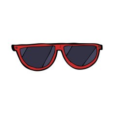 Cartoon Sunglasses N75