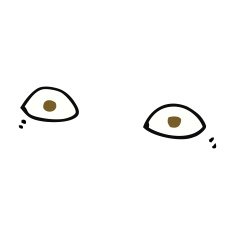 Cartoon Eyes N137