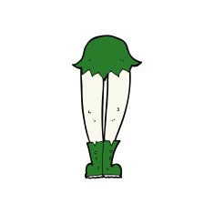 cartoon vampire legs N11