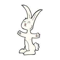 Cartoon Rabbit N141
