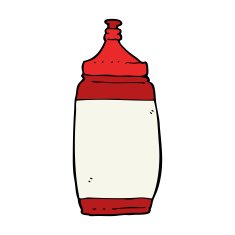 Cartoon Water Bottle N85