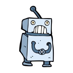 Cartoon Robot N294