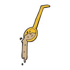 cartoon pouring gravy N10