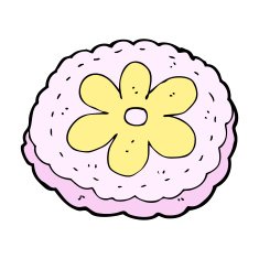 cartoon baked biscuit N12