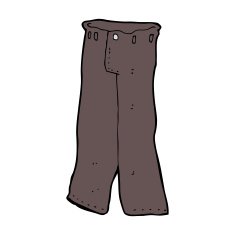 cartoon pair of jeans N13