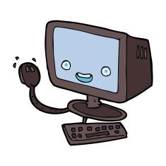 Cartoon Computer N40