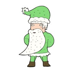 Cartoon Santa Claus N352