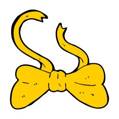 Cartoon Bow Tie N115