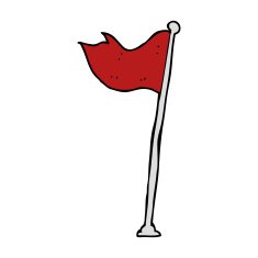 cartoon flag N14