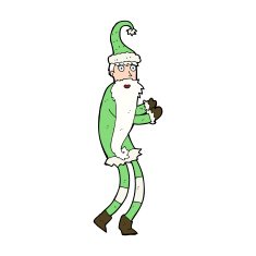 Cartoon Santa Claus N354