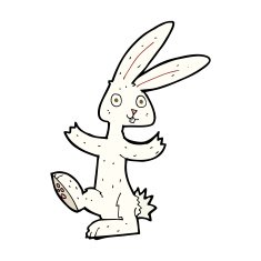 Cartoon Rabbit N143