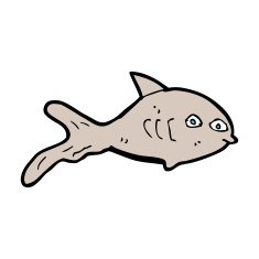 Cartoon Fish N190