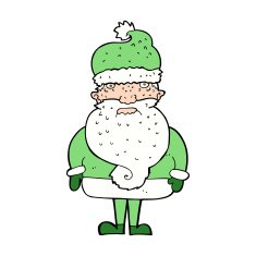 Cartoon Santa Claus N355
