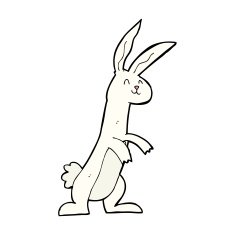 Cartoon Rabbit N144
