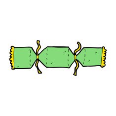 cartoon christmas cracker N48