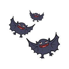 cartoon vampire bats N27