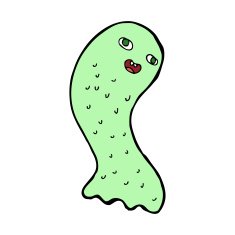 funny cartoon ghost N93