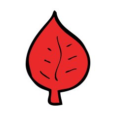 cartoon leaf symbol N49