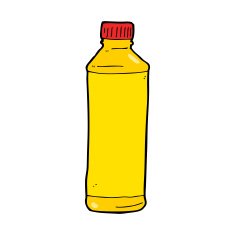 Cartoon Water Bottle N86