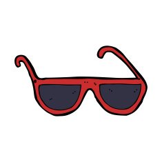 Cartoon Sunglasses N80