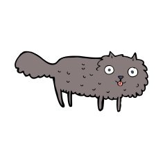 cartoon furry cat N8