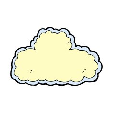 cartoon cloud symbol N41