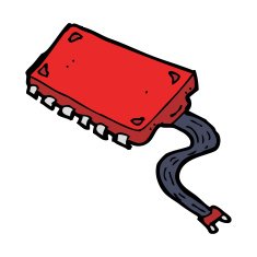 cartoon computer chip N29