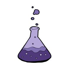 cartoon science chemicals N9