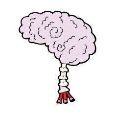 Cartoon Brain N41