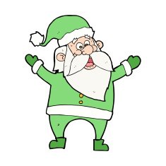 Cartoon Santa Claus N357