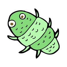 cartoon bug N69