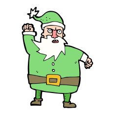 Cartoon Santa Claus N359