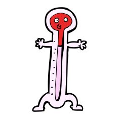 Cartoon Thermometer N23