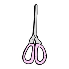 Cartoon Scissors N55