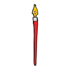 Cartoon Ink Pen N18