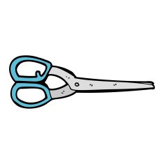 Cartoon Scissors N56