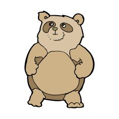 Cartoon Bear N73