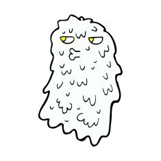 cartoon gross ghost N57