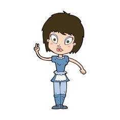 Cartoon Maid N46