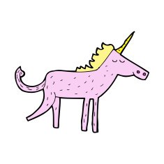 Cartoon Unicorn N53