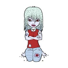 Cartoon Vampire Girl N261