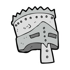 cartoon king's armor N11